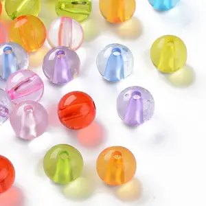 Transparent Acrylic Beads