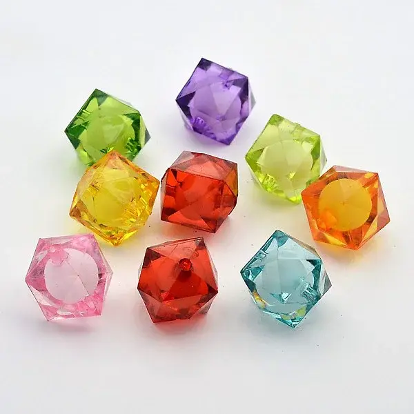 Transparent Acrylic Beads