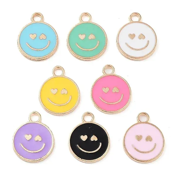 Alloy Enamel Pendants