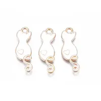 Alloy Enamel Pendants