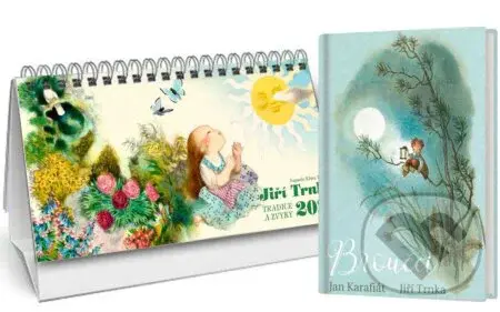 Kalendář 2026 Trnkův stolní + Broučci (první ilustrace) - kniha z kategorie Pohádky