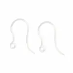 Transparent Resin Earring Hooks