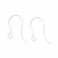 Transparent Resin Earring Hooks