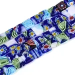 Handmade Millefiori Lampwork Beads Strands