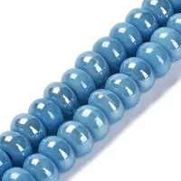 Porcelain Rondelle Beads