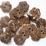 Lovely Flowers 2-hole Basic Sewing Button
