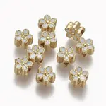 Brass Enamel Beads