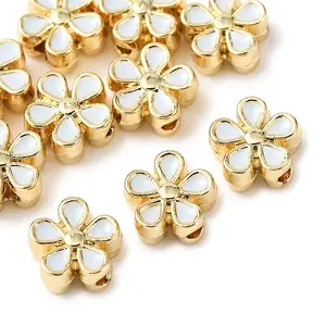 Brass Enamel Beads