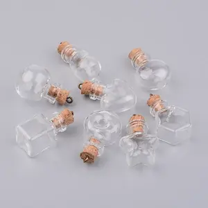 Glass Bottle Pendants