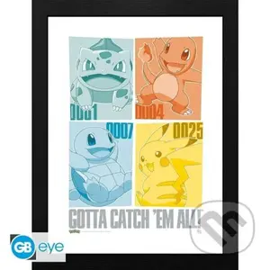 Pokémon Zarámovaný plagát - Pikachu