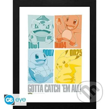 Pokémon Zarámovaný plagát - Pikachu