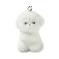 Flocking Resin Pendants