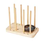 Wood Adjustable Cup Lid Holder