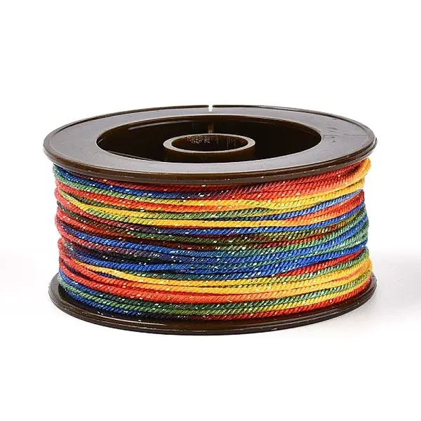 27M Segment Dyed Round Polyester Twisted Cords