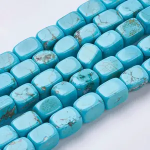 Natural Magnesite Beads Strands