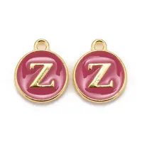 Golden Plated Alloy Enamel Charms