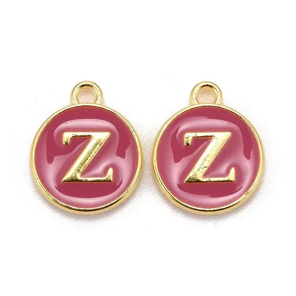 Golden Plated Alloy Enamel Charms