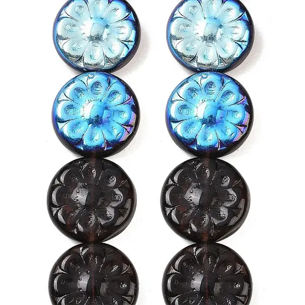 Czech Pressed Glass Beads