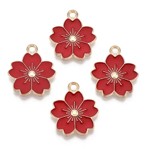 Alloy Enamel Pendants
