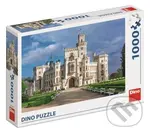 Zámek Hluboká - puzzle z kategorie Města a stavby