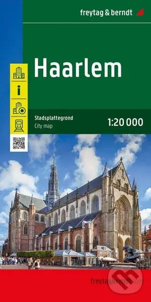 Haarlem 1:20 000 / plán města,Haarlem 1:20 000 / plán města