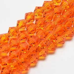 Transparent Glass Beads Strands