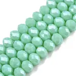 Electroplate Glass Beads Strands