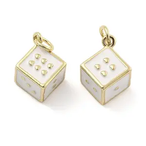 Brass Enamel Pendants