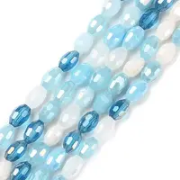 Electroplate Glass Beads Strands