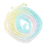 Transparent Glass Beads Strands