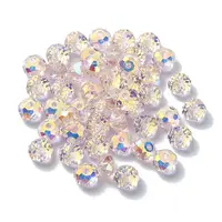 AB Color Plated Glass Beads