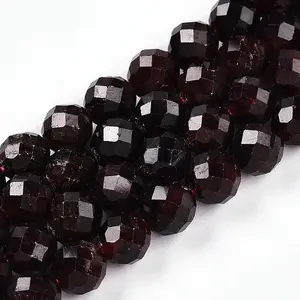 Natural Garnet Beads Strands