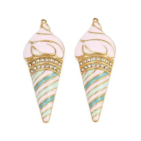 304 Stainless Steel Enamel Pendants