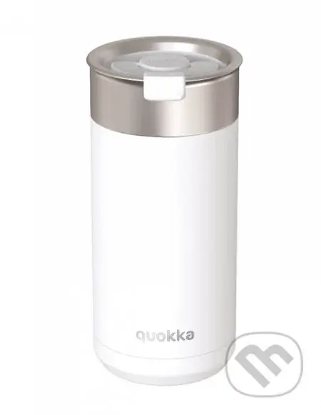 Nerezový termohrnček so sitkom Boost White 400 ml