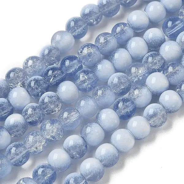 Crackle Glass Beads