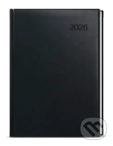 Denní diář 2026 Adam Vivella B6 černá