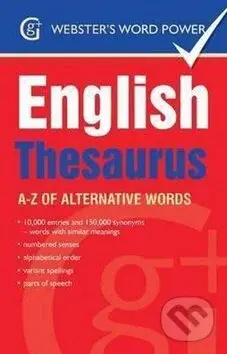 Webster's Word Power - English Thesaurus (A-Z of Alternative Words) - kniha z kategorie Jazykové učebnice a slovníky