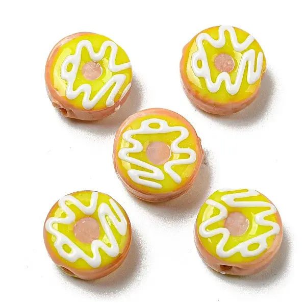 Handmade Lampwork Enamel Beads Strands