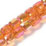 Electroplate Glass Beads Strands