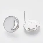 Brass Stud Earring Findings