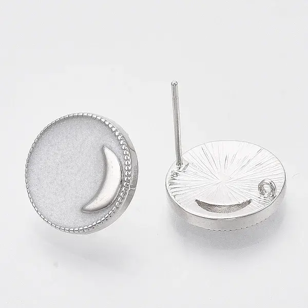 Brass Stud Earring Findings