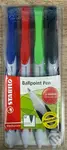 STABILO ballpoint pen sada 4 pier