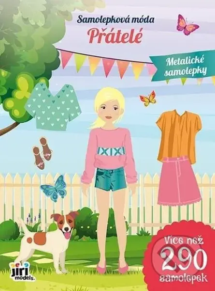 Samolepková móda Přátelé - kniha z kategorie Samolepky