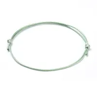 Eco-Friendly Korean Waxed Polyester Cord Bracelet Making
