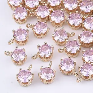 Transparent Glass Charms