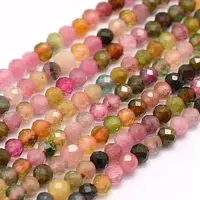 Natural Tourmaline Beads Strands