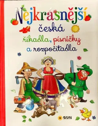 Nejkrásnější česká říkadla, písničky a rozpočítadla - velká kniha (Defekt)