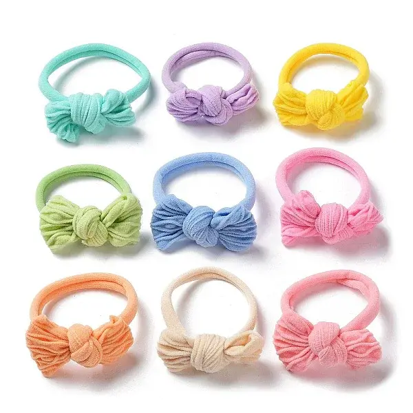 Bowknot Nylon Elastic Hair Ties