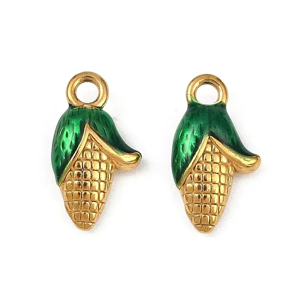 304 Stainless Steel Enamel Pendants