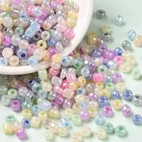 Opaque Colours Luster 6/0 Glass Seed Beads